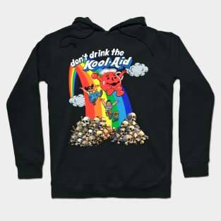 Don't Drink The Kool-Aid - Retro Psychedelic Design Hoodie